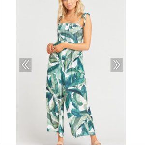 Show Me Your Mumu Banana Leaf Parton Playsuit XS